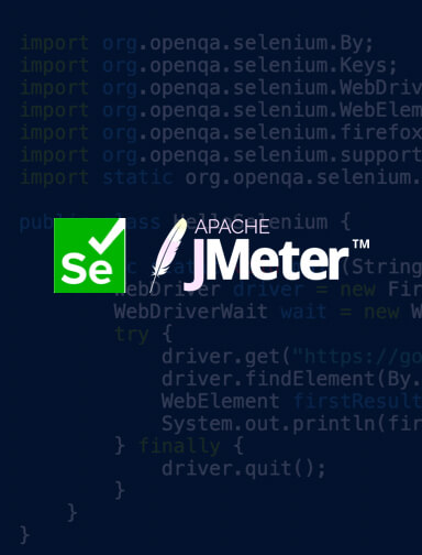 Selenium/Jmeter