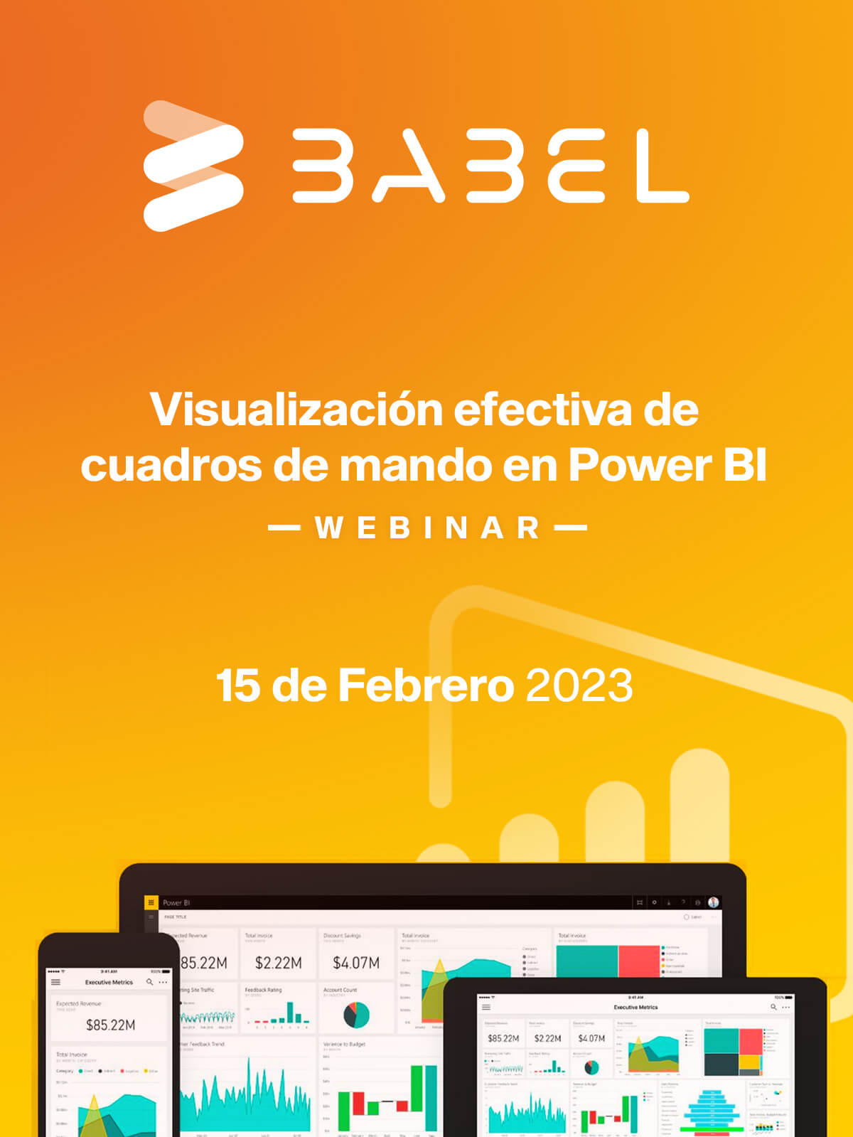 Webinar Babel "Visualización efectiva de cuadros de mando en Power BI"