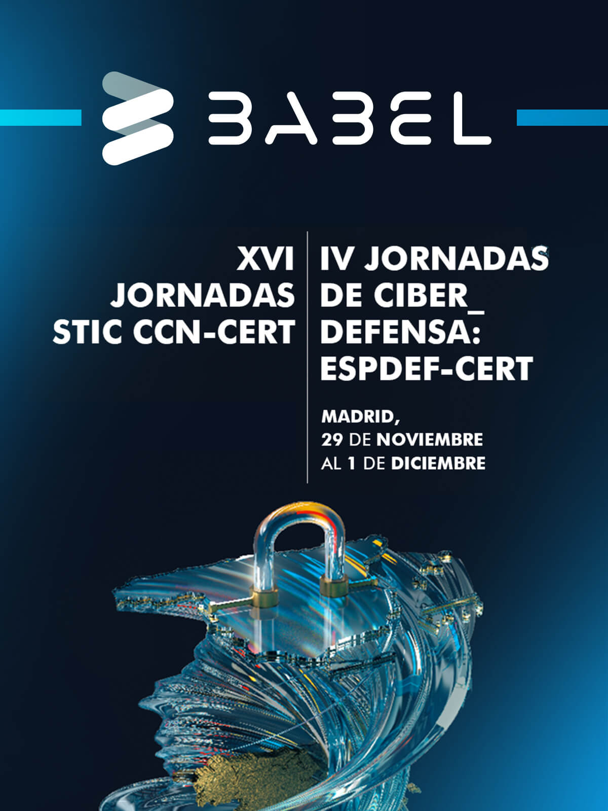Babel patrocina XVI Jornadas STIC CCN-CERT